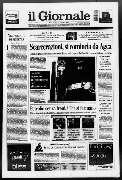 Il giornale : quotidiano del mattino